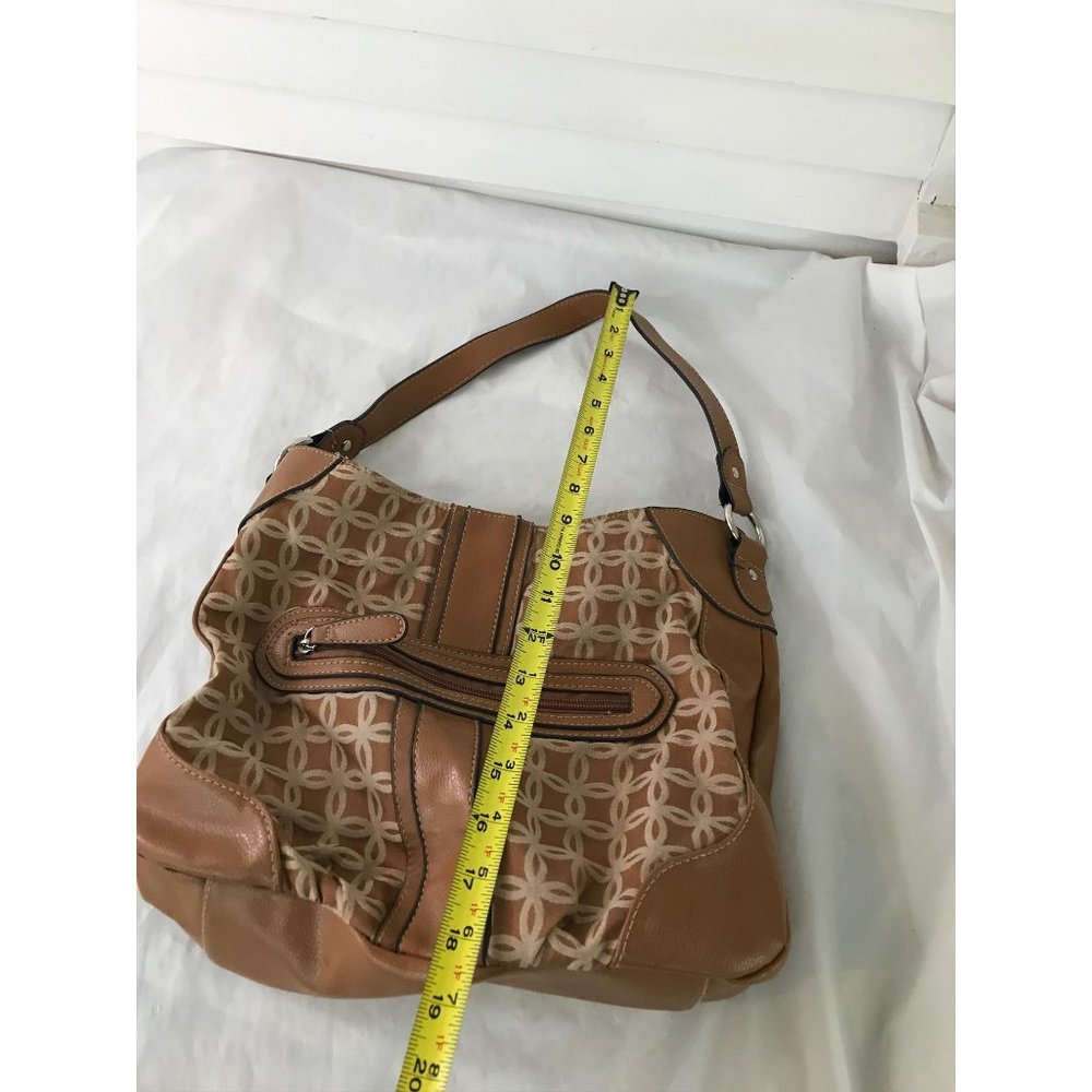 Interlocking Cross Design Shoulder Bag Mutli Pock… - image 2